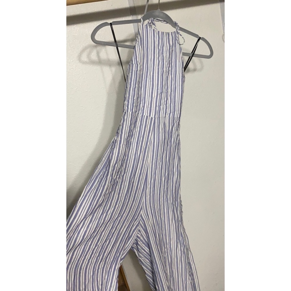 Brand new pin striped pant suit